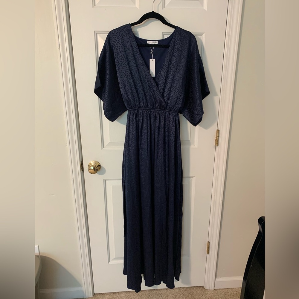 Baltic Born flutter sleeve maxi dress M